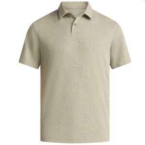 George Men's & Big Men's Double Knit Polo Shirt with Short Sleeves, Size 2XL